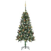 Χριστουγεννιάτικο Δέντρο Τεχνητό με LED & Μπάλες 150 εκ.