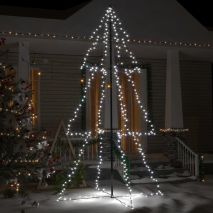 vidaXL Δέντρο από Φωτάκια 300 LED Εσωτερ./Εξωτερ. Χώρου 120 x 220 εκ.