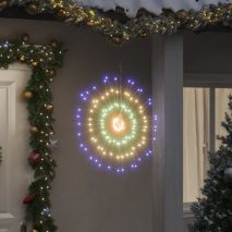 vidaXL Φωτάκια Χριστουγεννιάτικα 140 LED Πολύχρωμα 17 εκ.