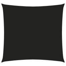 vidaXL Πανί Σκίασης Τετράγωνο Μαύρο 4 x 4 μ. από Ύφασμα Oxford