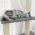 vidaXL Γατόδεντρο Aνοιχτό Γκρι 155 εκ. με Στύλους Ξυσίματος από Σιζάλ