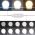 vidaXL Μπουντουάρ με LED Μελί 95 x 50 x 133,5 εκ. Μασίφ Ξύλο Πεύκου