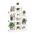 vidaXL Ραφιέρα Φυτών Μαύρη 85 x 25 x 109,5 εκ. από Μασίφ Ξύλο Πεύκου