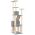 vidaXL Γατόδεντρο Aνοιχτό Γκρι 190 εκ. με Στύλους Ξυσίματος από Σιζάλ