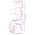 vidaXL Γατόδεντρο Aνοιχτό Γκρι 190 εκ. με Στύλους Ξυσίματος από Σιζάλ