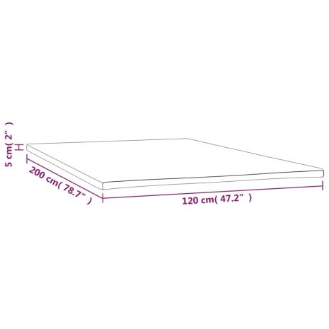 Ανώστρωμα 120x200x5 εκ.