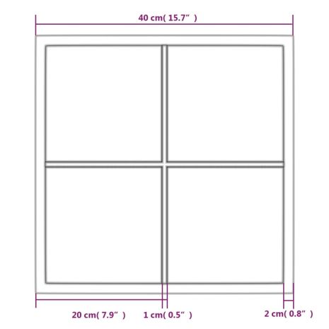 Καθρέφτης Τοίχου Μαύρος 40 x 40 εκ. Μεταλλικός