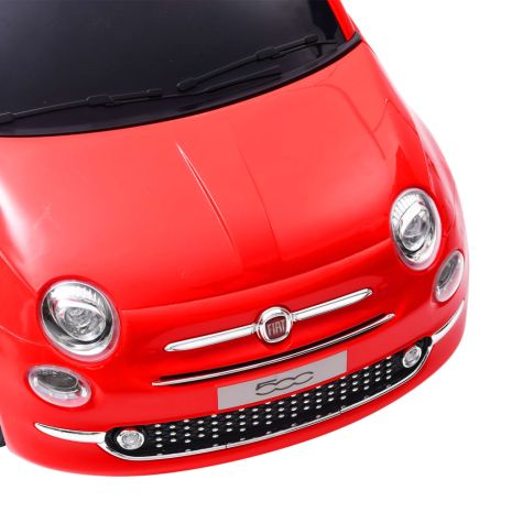 vidaXL Παιδικό Αυτοκίνητο Ηλεκτρικό Fiat 500 Κόκκινο