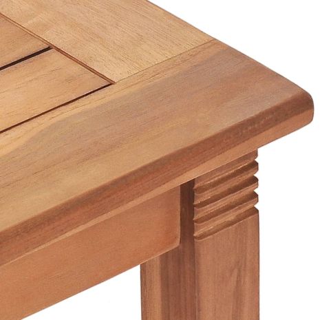 Τραπεζαρία Κήπου 150 x 90 x 75 εκ. από Μασίφ Ξύλο Teak